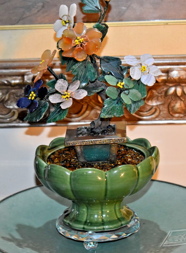 Vintage bonsai peking jade - bonsai,